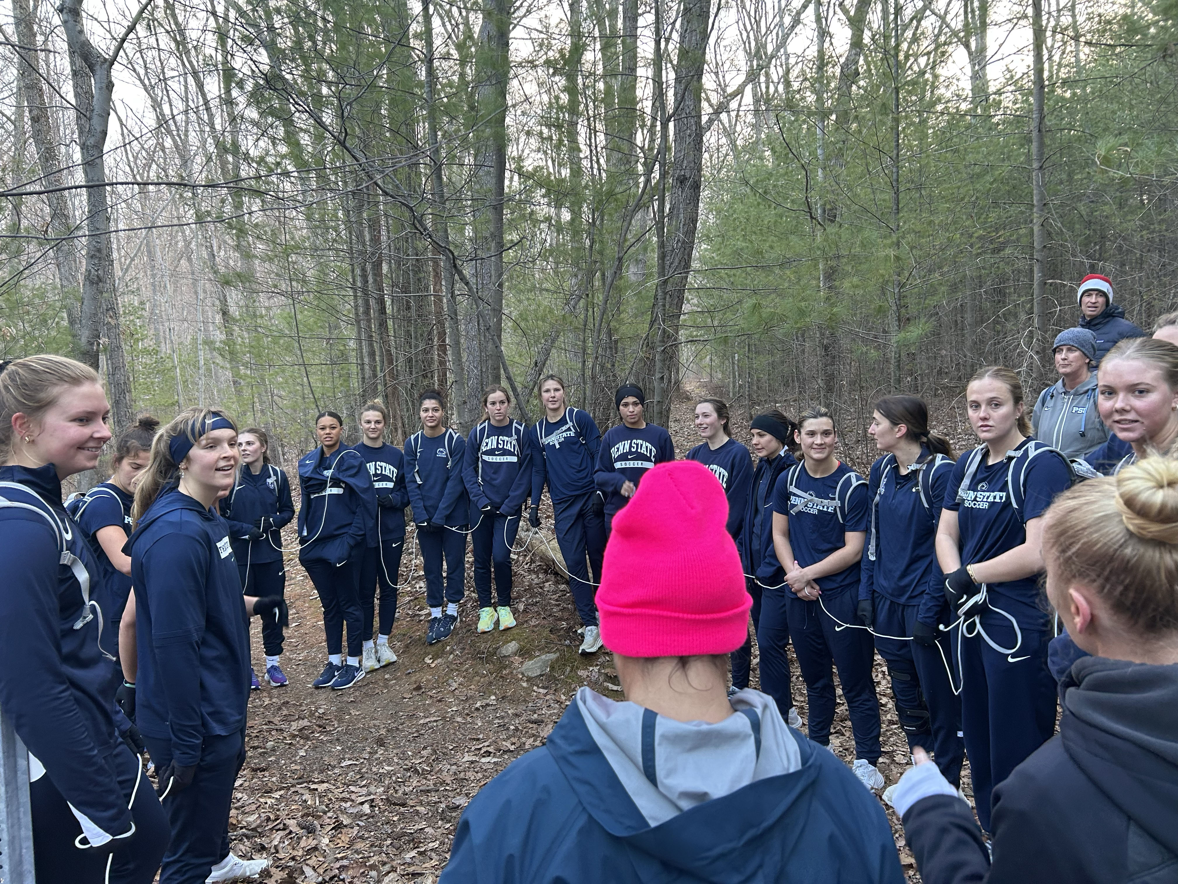 Lions on the Mountain: Women’s Soccer Team Hikes Mount Nittany
